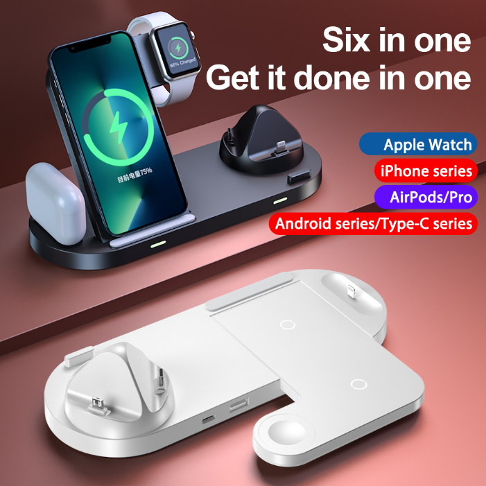 3in1 Wireless Charger Watch, EarPods , Phone